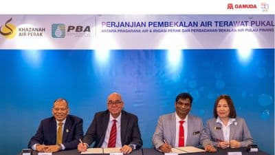 Gamuda corporate signing ceremony
