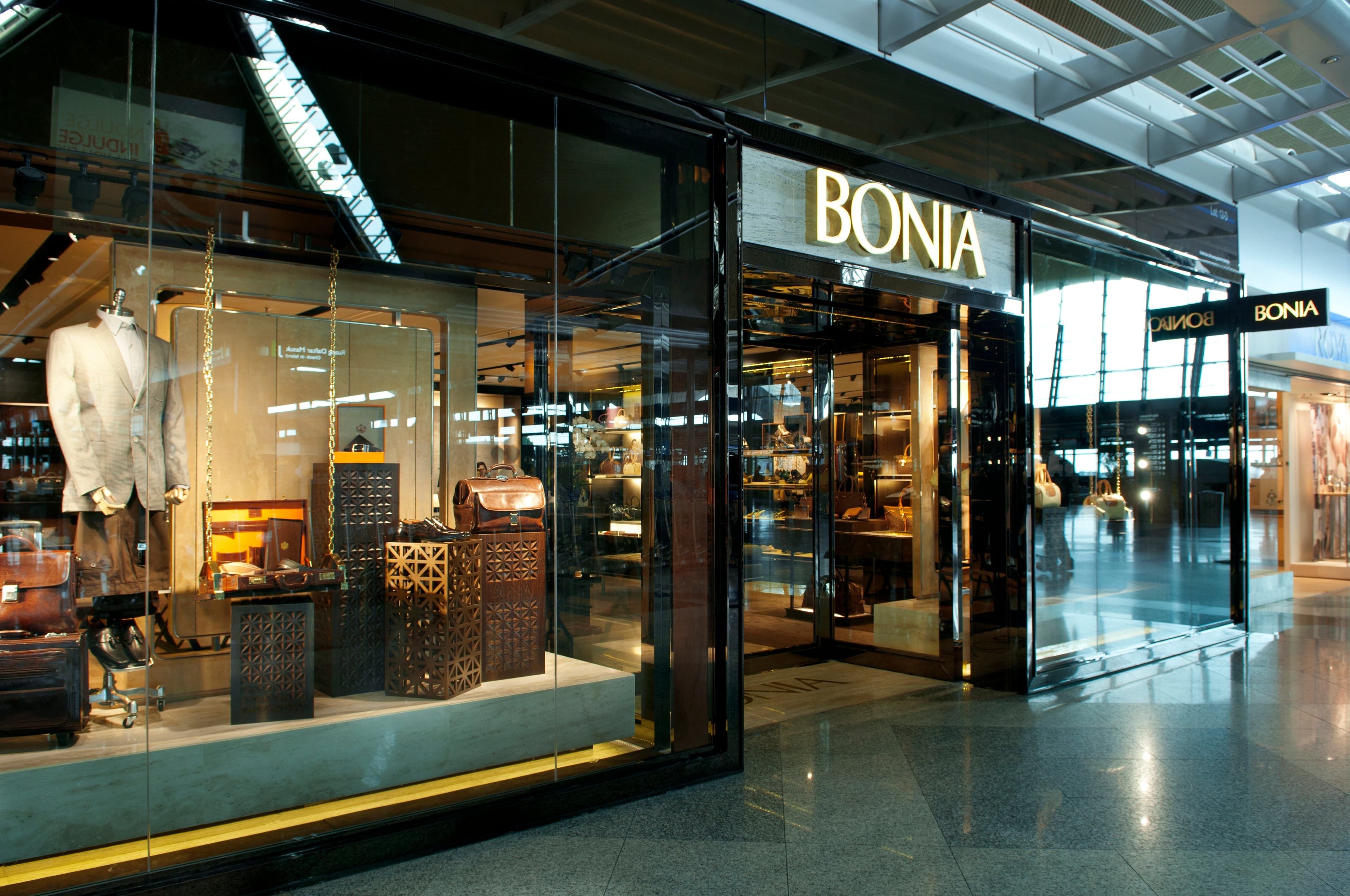 Bonia retail storefront